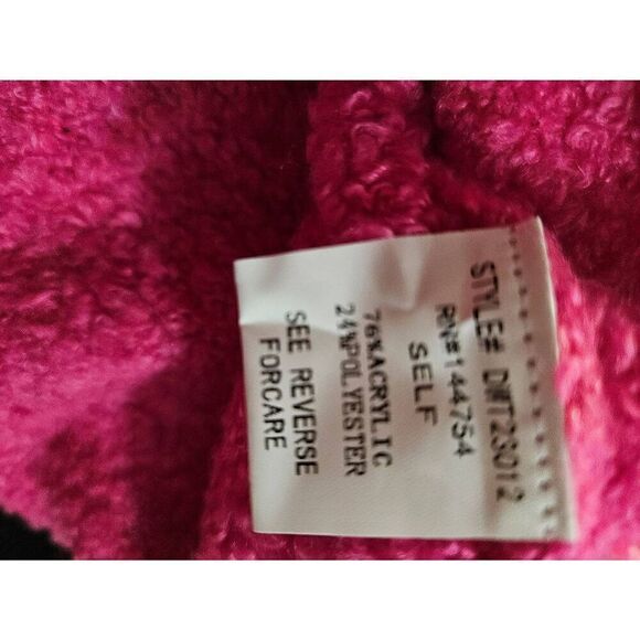 Davi & Dani fusia box cut short sweater vest. Size M. - Picture 4 of 5